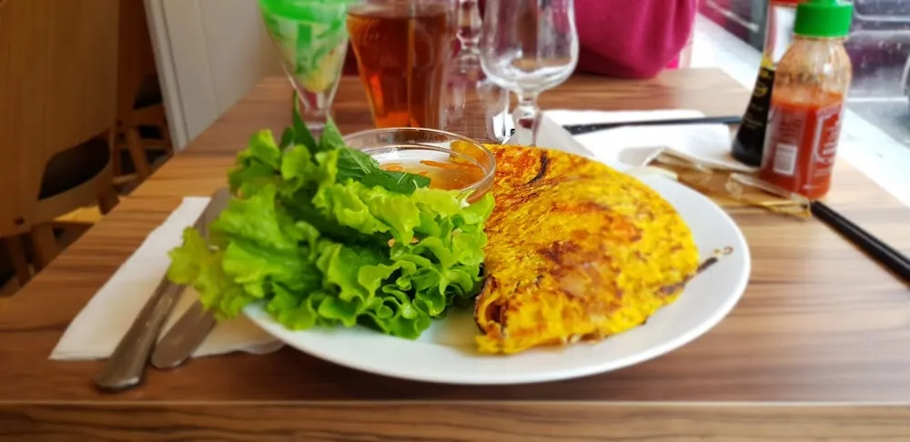 Omelette Vietnamienne Aux Crevettes